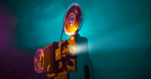 Classic film projector