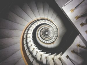 golden ratio spiral staircase