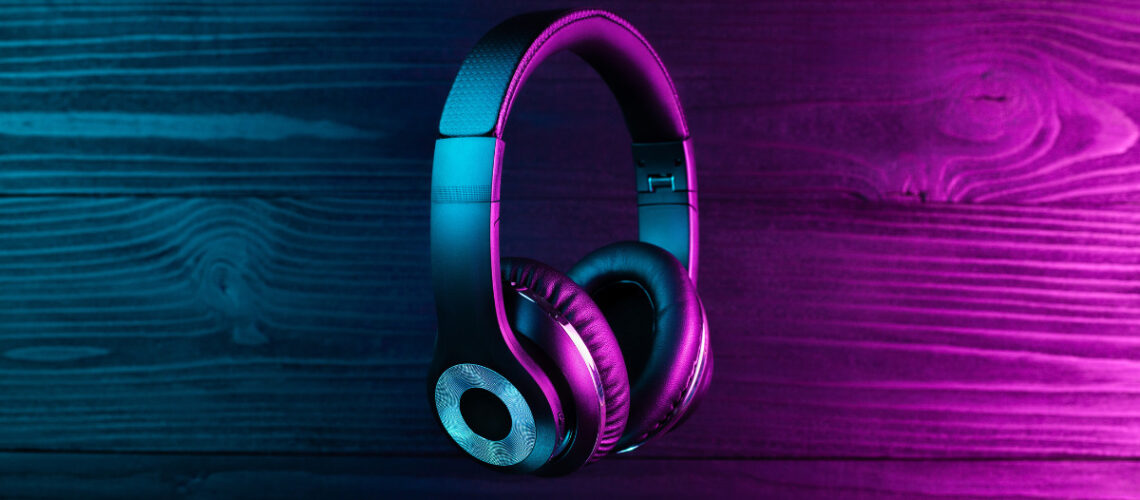 Pair of headphones