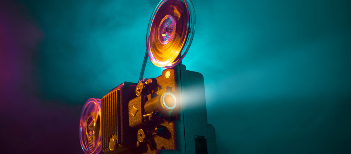 Classic film projector