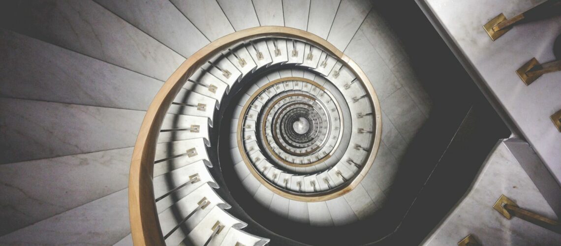 golden ratio spiral staircase
